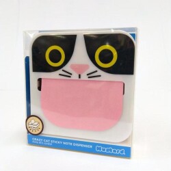 Mustard Crazy Cat Yapışkan Not Kağıdı - 5