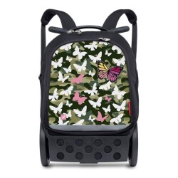 Nikidom Roller Up Askılı Çekçek Çanta Large Butterfly Camo - 3