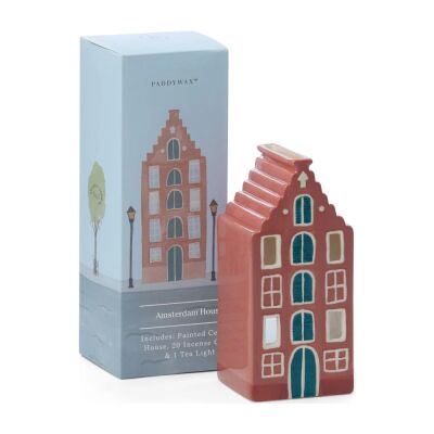 No. 02 Amsterdam House Tütsü ve Tea Light Mumluk - 1