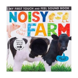 Noisy Farm Sesli Dokun Hisset Kitap - Little Tiger Press