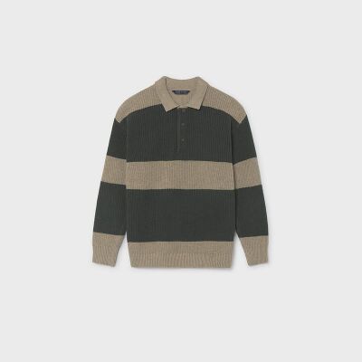 Nukutavake Erkek Çocuk Polo Yaka Triko Kazak AW2607329 - 1