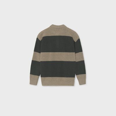 Nukutavake Erkek Çocuk Polo Yaka Triko Kazak AW2607329 - 3