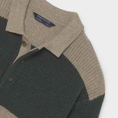 Nukutavake Erkek Çocuk Polo Yaka Triko Kazak AW2607329 - 4