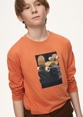 Nukutavake Erkek Çocuk Uzun Kollu T-shirt Kaykay AW2607042 - 5