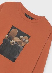 Nukutavake Erkek Çocuk Uzun Kollu T-shirt Kaykay AW2607042 - 8