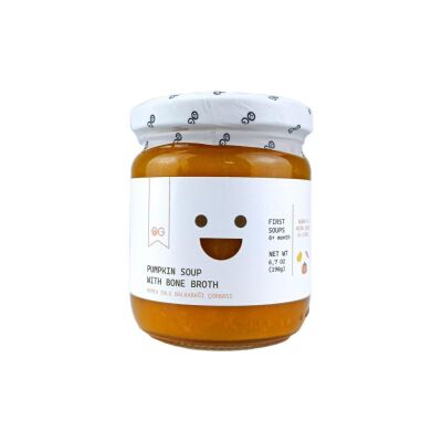 Og Natural Kemik Sulu Balkabağı Çorbası 190 Gr - 1