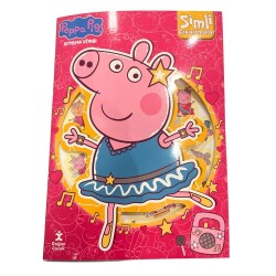 Peppa Pig Simli Boyama Kitabı - Doğan Egmont Yayıncılık