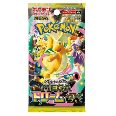 Pokemon Mega Dream Ex Japanese Booster Pack - 1
