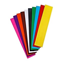 Puti Krapon Kağıdı 50 x 200 Cm 10lu Karışık Renkli - Puti