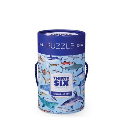 Crocodile Creek Puzzle Köpek Balıkları 100 Parça - 1