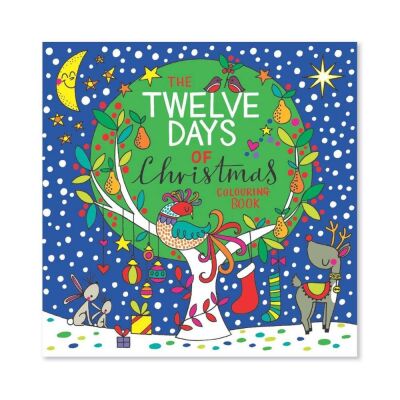 Rachel Ellen Boyama Kitabı 12 Days Of Cristmas - 1