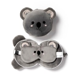 Relaxeazzz Seyahat Yastığı ve Göz Maskesi Adoramals Koala - 2