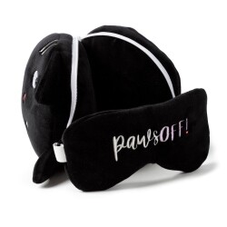 Relaxeazzz Seyahat Yastığı ve Göz Maskesi Feline Fine Cat - 6