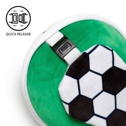 Relaxeazzz Seyahat Yastığı ve Göz Maskesi Football - 4