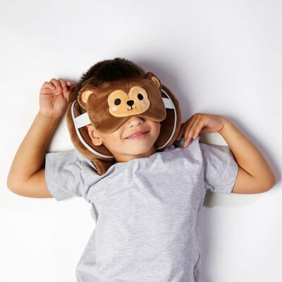 Relaxeazzz Seyahat Yastığı ve Göz Maskesi Monkey - 4