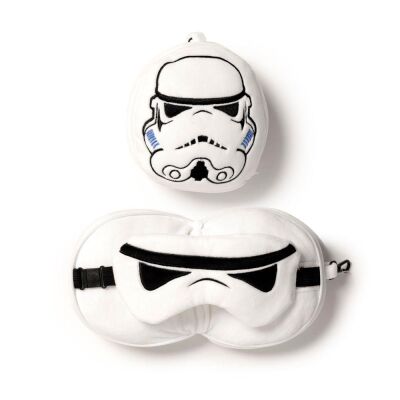 Relaxeazzz Seyahat Yastığı ve Göz Maskesi The Original Stormtrooper Shaped - 4