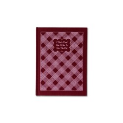 Retro Kapaklı Bordo Self Help Notepad i Don't Cook - Designworks Ink