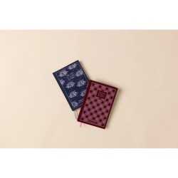 Retro Kapaklı Lacivert Self Help Notepad The Art Of Doing Nothing - 2