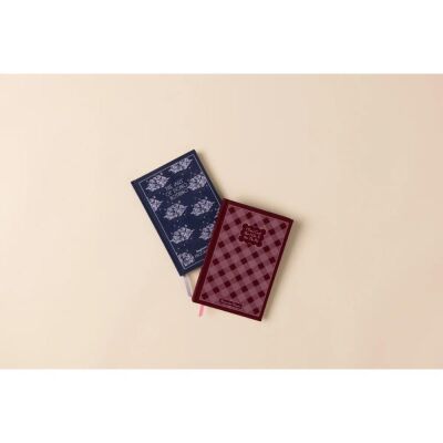 Retro Kapaklı Lacivert Self Help Notepad The Art Of Doing Nothing - 2