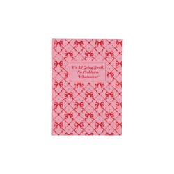 Retro Kapaklı Pembe Self Help Notepad it'S All Going Swell - Designworks Ink