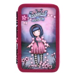 Santoro Fairy Dusk Üç Katlı Dolu Kalem Kutusu - Santoro
