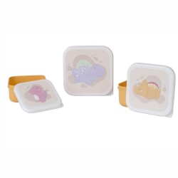 Saro 3'lü Beslenme Kutusu Happy Dinos - 3