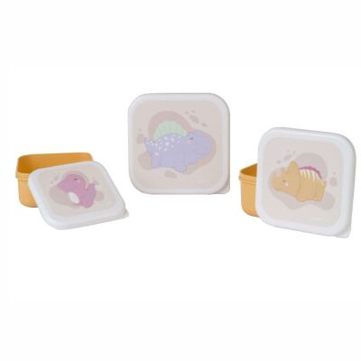 Saro 3'lü Beslenme Kutusu Happy Dinos - 3
