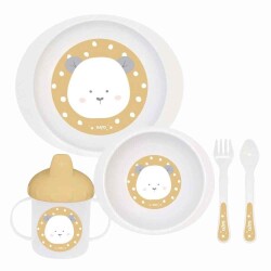 Saro 5 Parça PP Mama Seti Mustard - Saro