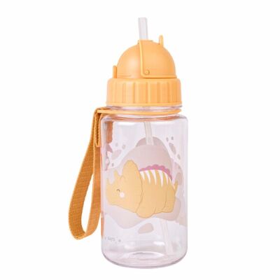 Saro Taşıma Saplı Pipetli Matara 450 ml Happy Dinos - 1