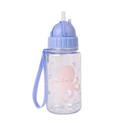 Saro Taşıma Saplı Pipetli Matara 450ml Ocean Life - Saro