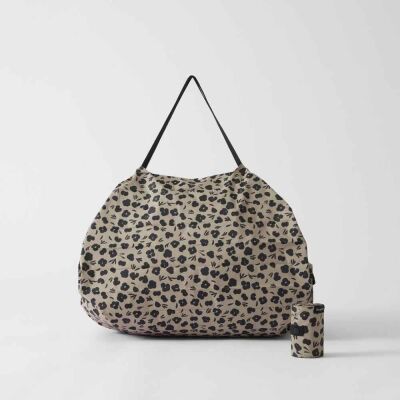 Shupatto Compact Bag - L - Paw Marks - 5