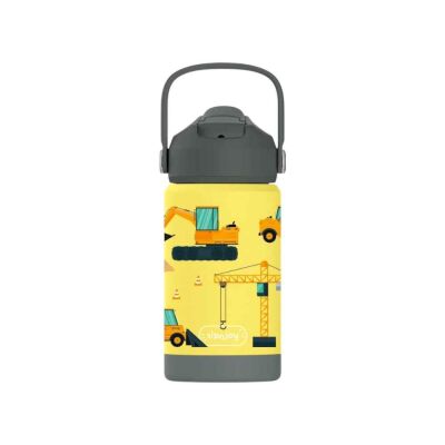SipnJoy FlipSip Çocuk Su Termosu 360 ml Builder Buddy - 1