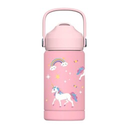Sipnjoy FlipSip Çocuk Su Termosu 360 ml Golden Horn Unicorn - 2