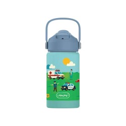 SipnJoy FlipSip Çocuk Su Termosu 360 ml Rescue Crew - Sipnjoy