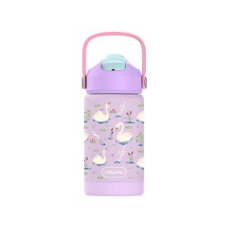 SipnJoy FlipSip Çocuk Su Termosu 360 ml Swan Harmony - 1
