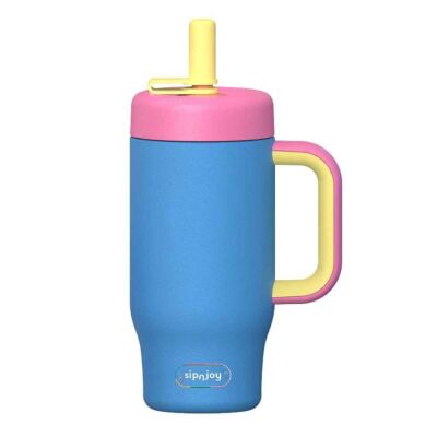 Sipnjoy Handle Hug Tumbler 550 ml Lacivert - 1