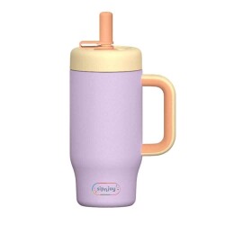 Sipnjoy Handle Hug Tumbler 550 ml Lila - Sipnjoy