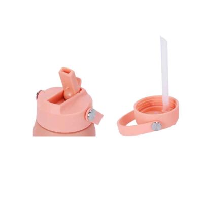 Sipnjoy Lil'Straw Çocuk Su Termosu 420 ml Swan Harmony - 3