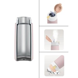 Sipnjoy SipSquad Çocuk Su Termosu 480 ml Twisty Joy Tırtıl - 4
