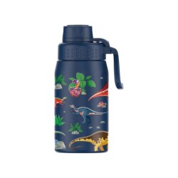 Sipnjoy WideWonder Çocuk Su Termosu 420 ml Dino Roar - 2