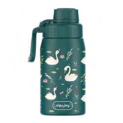 Sipnjoy WideWonder Çocuk Su Termosu 420 ml Swan Harmony - Sipnjoy