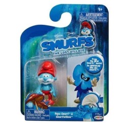 Şirinler 2'Li Figür Papa Smurf & Smurfwillow - 2