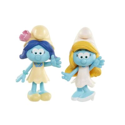 Şirinler 2'Li Figür Smurfette & Smurfblossom - 1