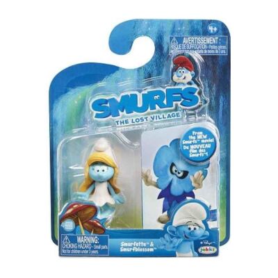 Şirinler 2'Li Figür Smurfette & Smurfblossom - 2