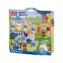 Şirinler 4'Lü Figür Oyun Seti Smurfs Celebration - Neco