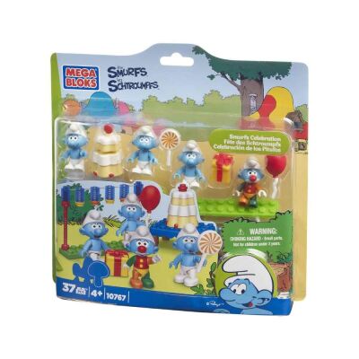 Şirinler 4'Lü Figür Oyun Seti Smurfs Celebration - 1