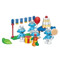 Şirinler 4'Lü Figür Oyun Seti Smurfs Celebration - 3
