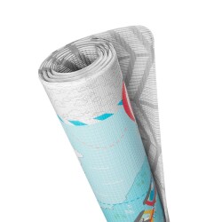 Skip Hop Çift Taraflı Oyun Halısı Harita Desen - 2