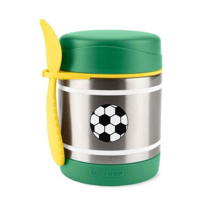 Skip Hop Spark Style Paslanmaz Çelik Termos Futbol - 1
