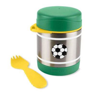 Skip Hop Spark Style Paslanmaz Çelik Termos Futbol - 2